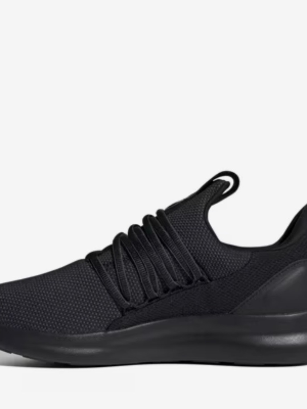 adidas Men's Black Slip-On Mesh Sneaker